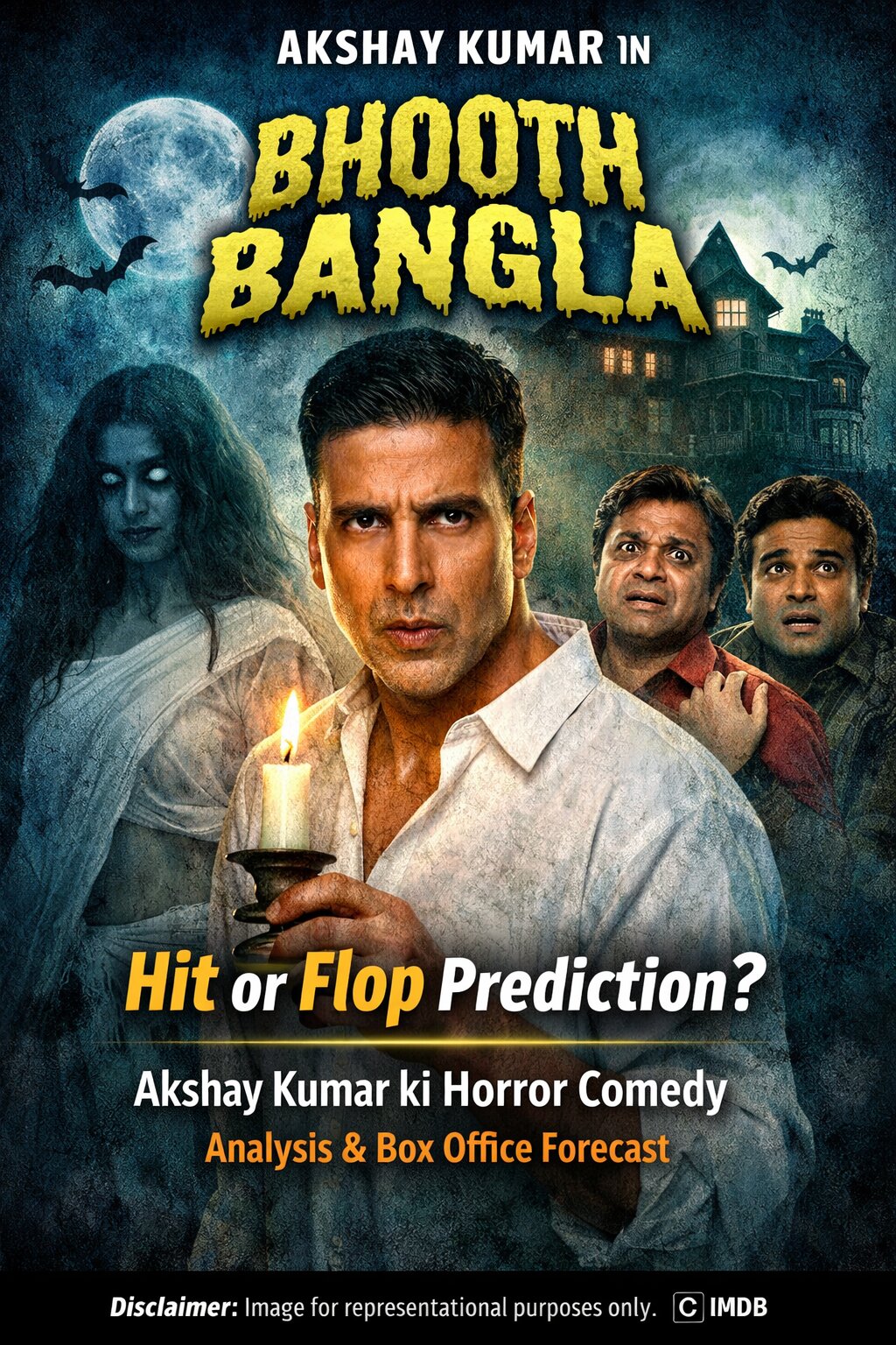Bhooth Bangla Hit or Flop Prediction Akshay Kumar horror comedy film