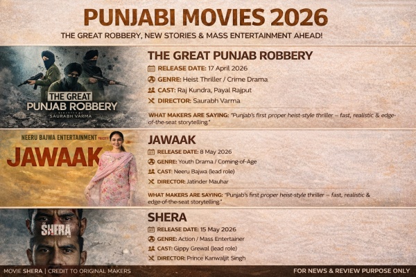 Punjabi Movies 2026: The Great Punjab Robbery