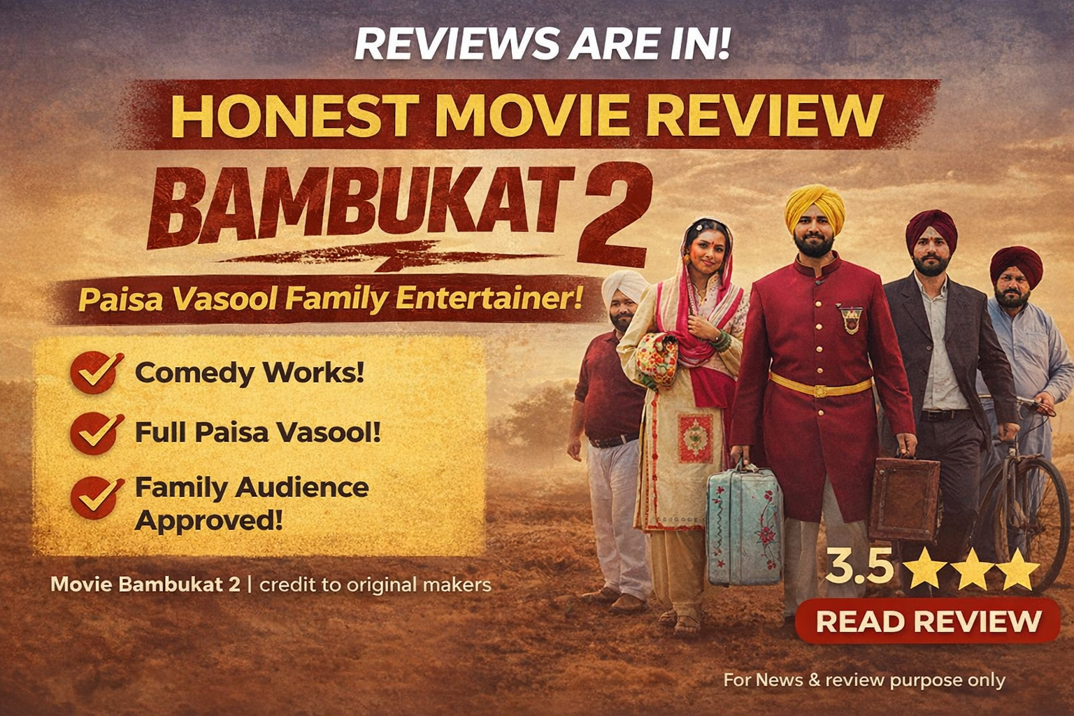 Bambukat 2 Review Honest Movie Review