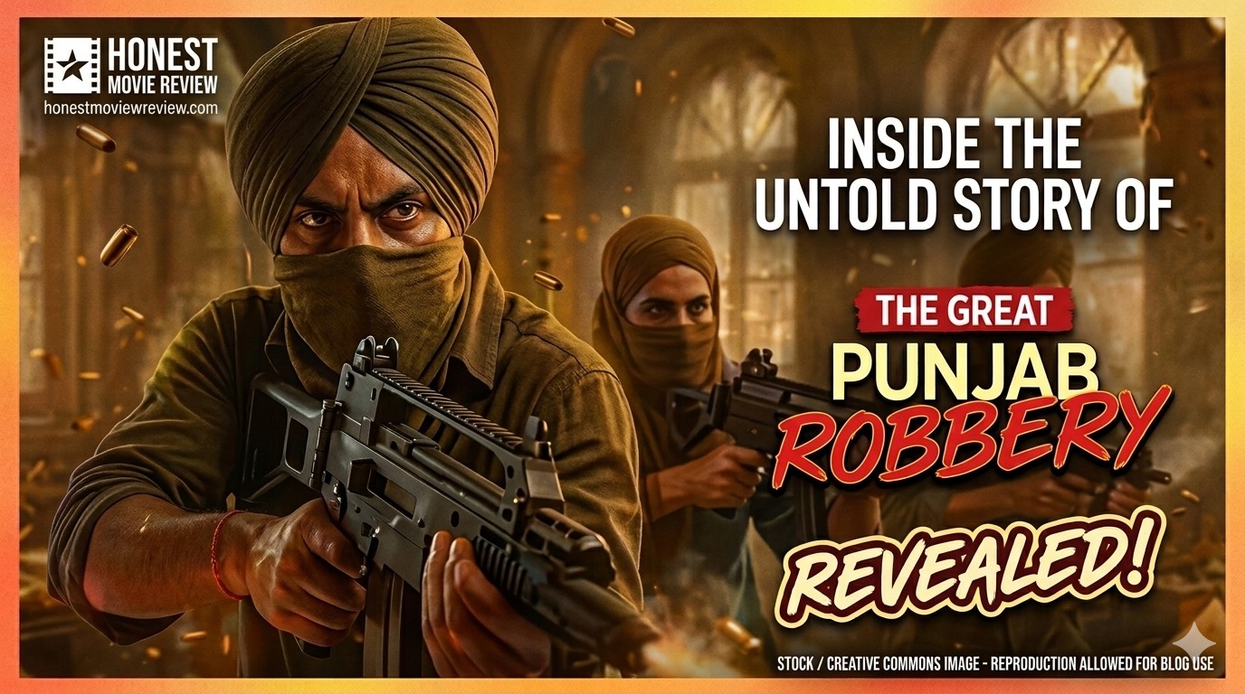 The Great Punjab Robbery 2026 Punjabi movie poster heist thriller